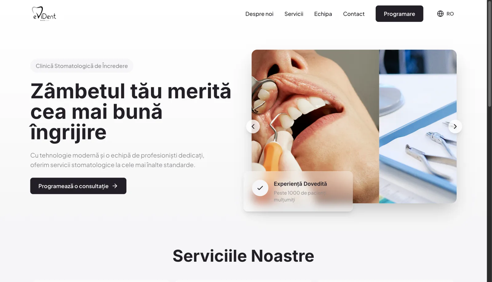 eviDent — clinică stomatologică din Chișinău